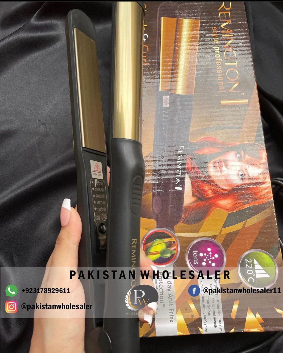 Sleek And Curl Straightener
