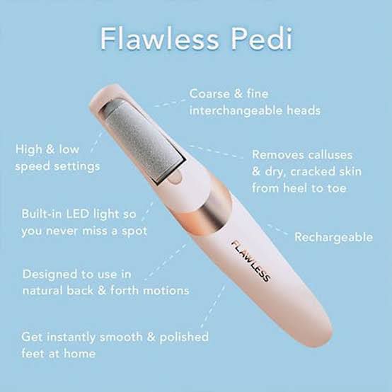 Pedi Electronic Tool File and Callus Remover, Pedicure