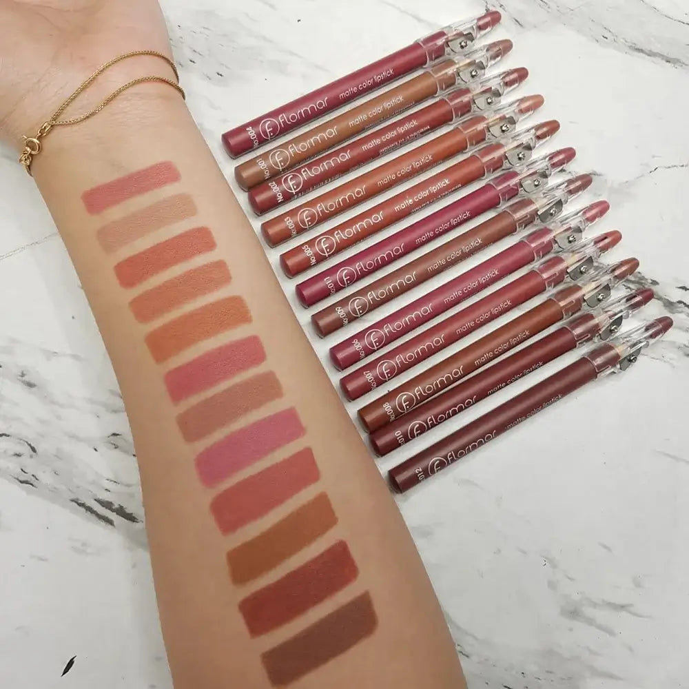 Flormar Jumbo Lip Pencils - Pack of 12