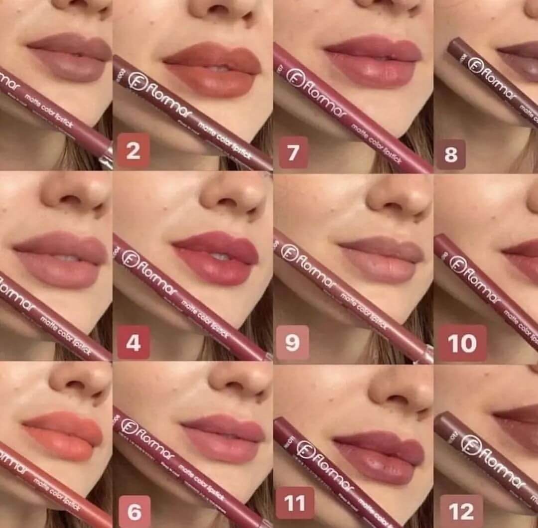 Flormar Jumbo Lip Pencils - Pack of 12