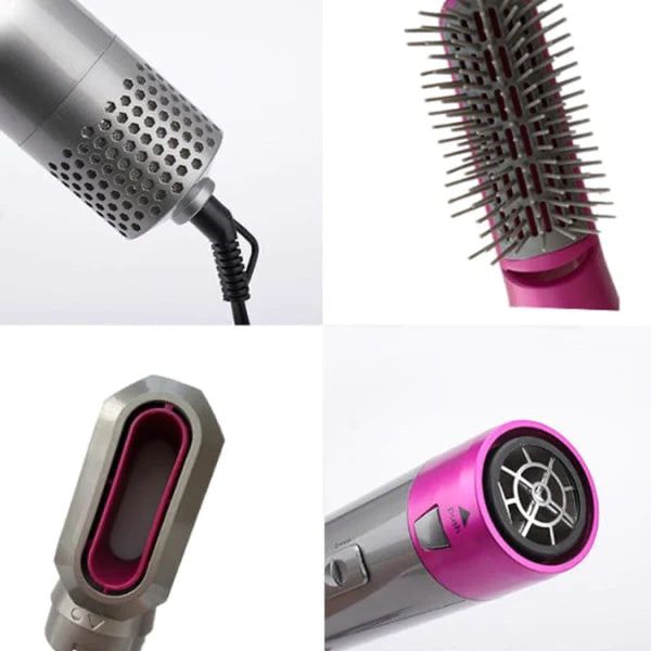 5 in 1 Air Wrap (New 2022 1000W Hot Air Brush + Hair Styler + Hair Straightening Brush + Automatic Curler)