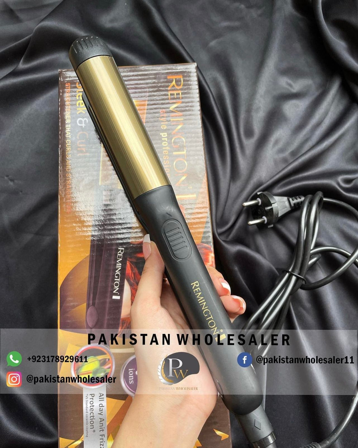 Sleek And Curl Straightener