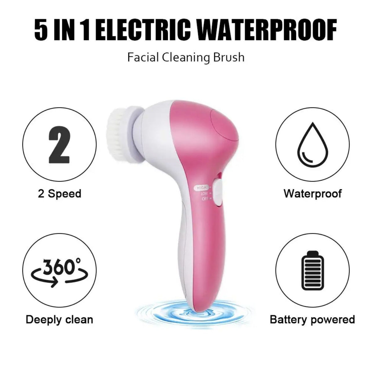 Face massager 5 in 1