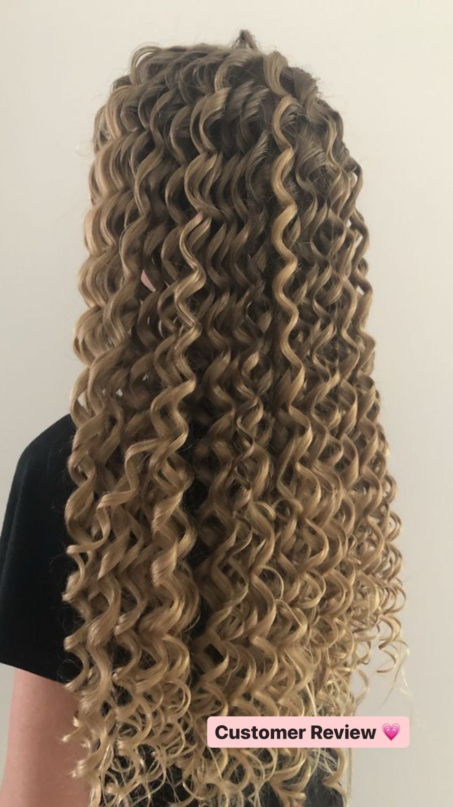 Curler iron noodle
