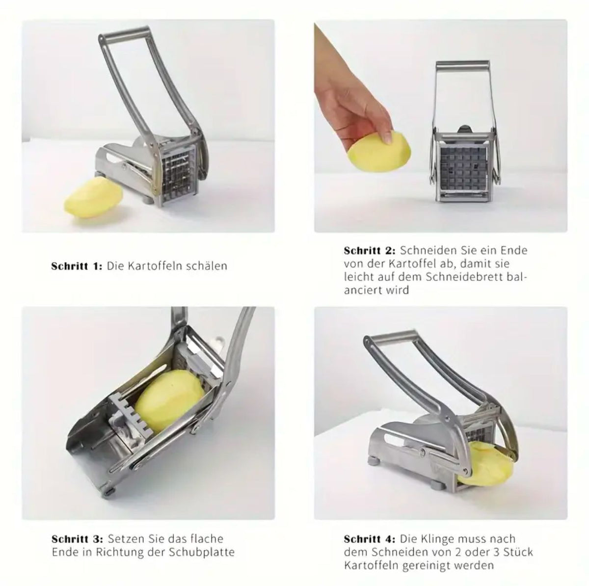 Stainless Steel Potato French Fries Cutter