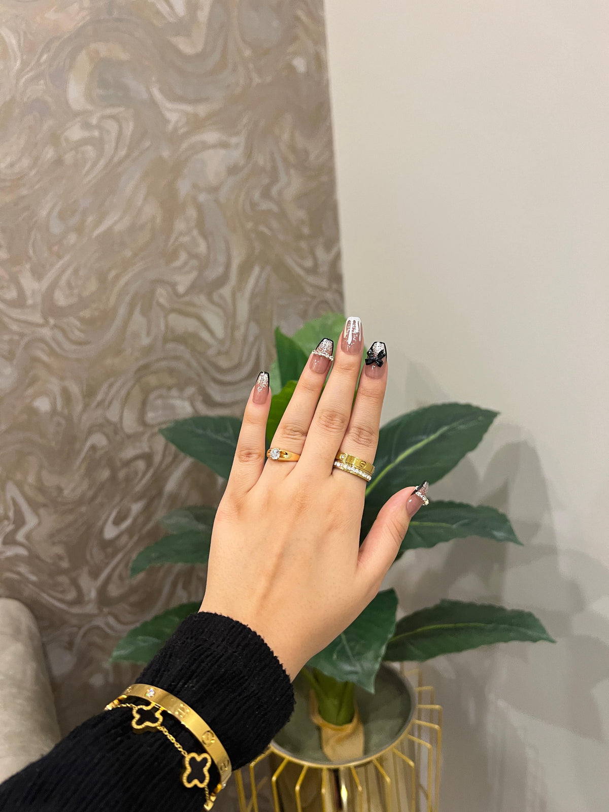 Gemstone Crystal Nail🌟💌 (Glossy Finish)