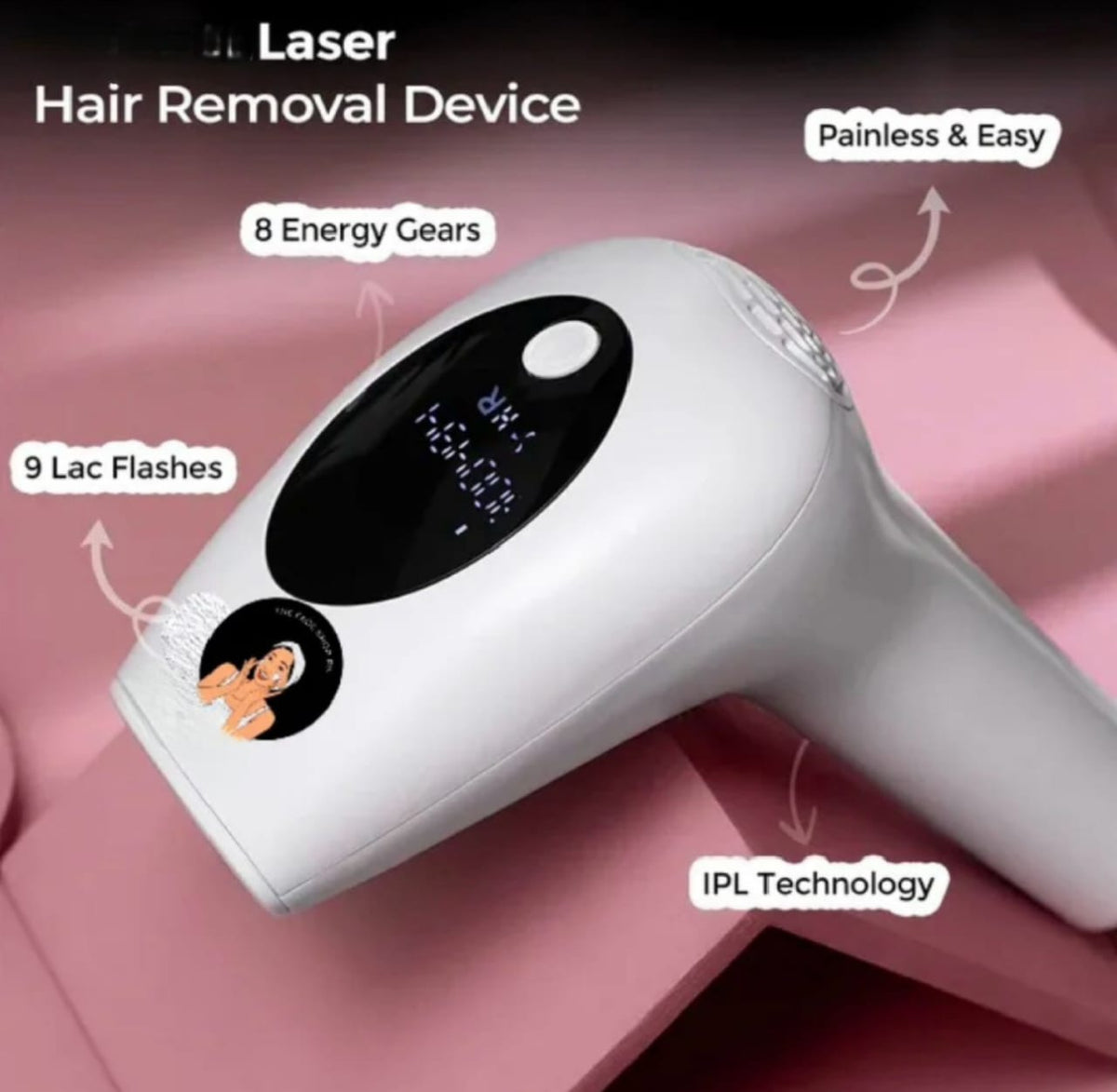 Professional IPL Laser Hair Removal Device💕